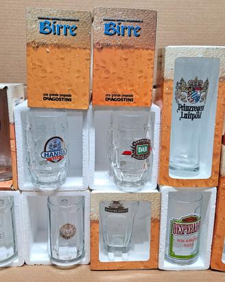bicchieri birra da collezione 
