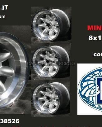 Cerchi minilite 8x13 4x98 et-6 Fiat Lancia Alfa