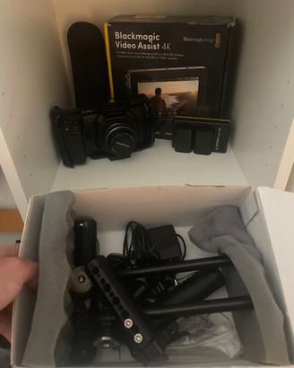 BlackMagic 4k Pocket Design + Acc. professionali