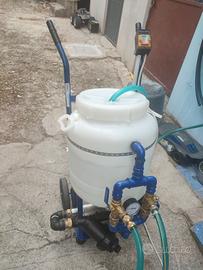 pompa lavaggio con invertitore di flusso 