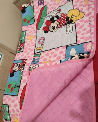 Copriletto singolo per Bambina stampa Minnie