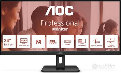 Monitor 34" AOC 21:9