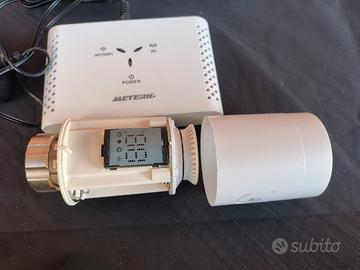 Valvole termostatiche wifi marca Meterk