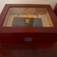 Humidor umidor germanis rosso