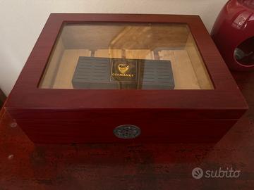 Humidor umidor germanis rosso