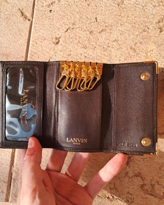 Custodia Portachiavi in Pelle Lanvin
