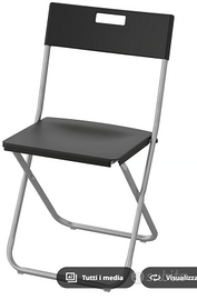 IKEA GUNDE - 10 sedie pieghevoli