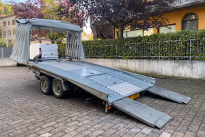Rimorchio Trasporto Auto  Ellebi con Centina