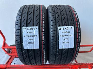 2 gomme 215 40 17 Pirelli