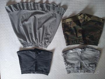 Pantaloncini shorts e gonna