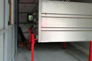 vasca in acciaio inox per raccolta uva e olive