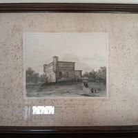 Litografia Castello di Gamenario