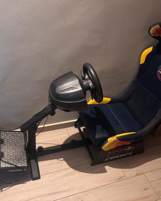 Simulatore Playseat RedBull + Thrustmaster T300RS