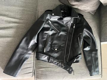 Giacca in pelle Zara