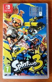 Splatoon 3 Nintendo Switch (con custodia e scheda)