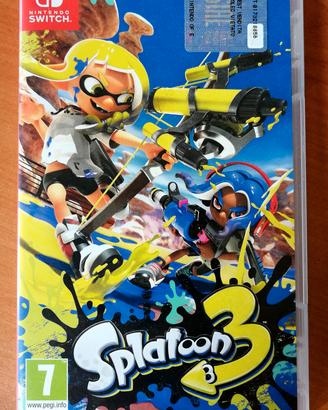 Splatoon 3 Nintendo Switch (con custodia e scheda)