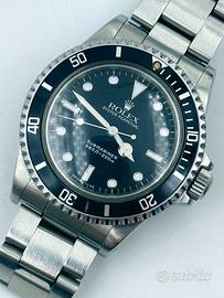 Rolex Sub no data 5513 1989 full set unipro. 