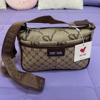 Borsa tracolla marrone Sweet Years