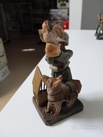 Elastolin RARO  tedesco con piccione viaggiatore