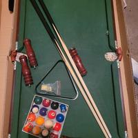 Biliardo in legno 91,5x51x20 cm