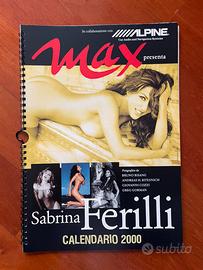 Calendario Max Sabrina Ferilli 2000