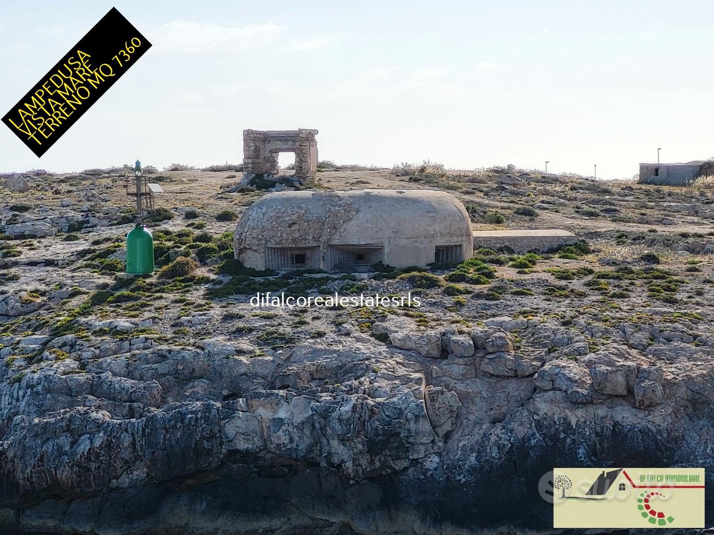 Terreno vista mare Lampedusa Cala Croce mq 7360 - Vista 4