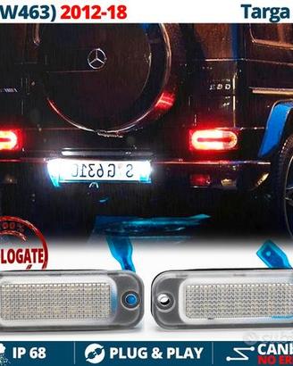 Luci Targa LED Per Mercedes CLASSE G W463 CANBUS