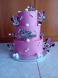 torta scenografica compleanno minnie 