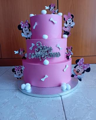 torta scenografica compleanno minnie 