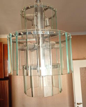 lampadario modernariato 