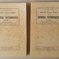 DUE VOLUMI DI CHIMICA FOTOGRAFICA, R. NAMIAS, 1929
