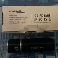 Mini Power Bank Slim 2 batteria esterna 5000 mAh