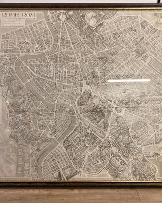 Quadro pianta di Roma