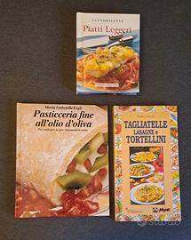 Lotto libri di cucina
