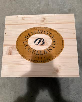 Set 3 pz cassette vino legno vuote