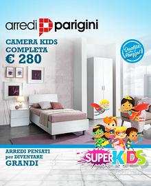 Cameretta a composizione 2 colori