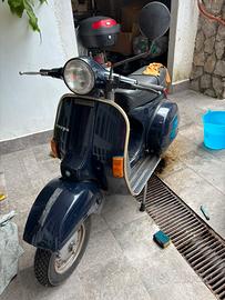Vespa Blu 125 PX 1981  7300 km targa NA