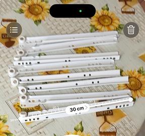 Set Guide per Cassetti Scorrevoli – 30 cm (Usato)