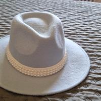 Cappello Fedora Classico da Donna a Tesa Larga