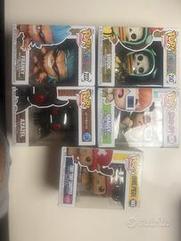 Lotto 5 funko pop one piece azazel scooby doo