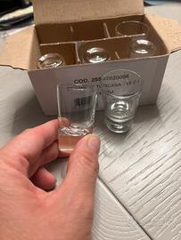 N. 12 bicchierini da grappa/shootini