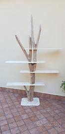 Liberia  a d'albero  pezzo unico 