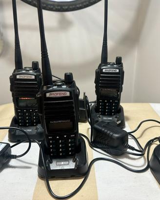4 Radio Ricetrasmittenti Baofeng