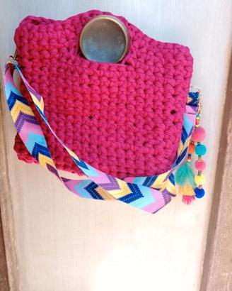 borsa in fettuccia di cotone