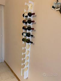 Porta bottiglie/espositore/contenitore design vino