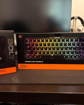 Fnatic tastiera streak 65 + Mouse Bolt