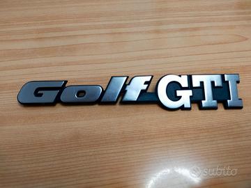 Scritta Golf GTI Mark 2 