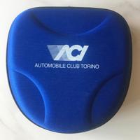 PORTA CD da viaggio vintage blu da 24 CD