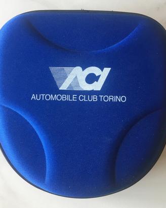 PORTA CD da viaggio vintage blu da 24 CD