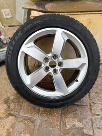 4 cerchi 19 per audi e gomme bridgetstone